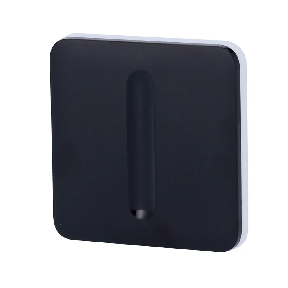 Painel Táctil Ajax SoloButton para AJ-LIGHTCORE-DIMMER Preto