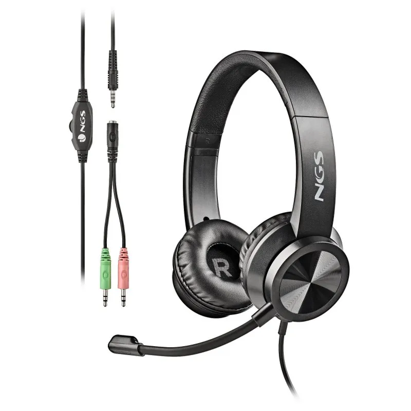 NGS MSX 11 Pro Headset com Microfone Preto