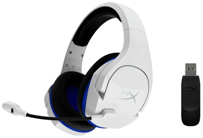 Headset HyperX Cloud Stinger Wireless PS5/PS4/PC Branco