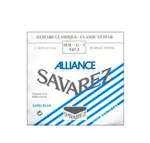Corda Individual Guitarra Clássica Savarez Alliance 543J Carbono 3ª G Sol Tensão Forte