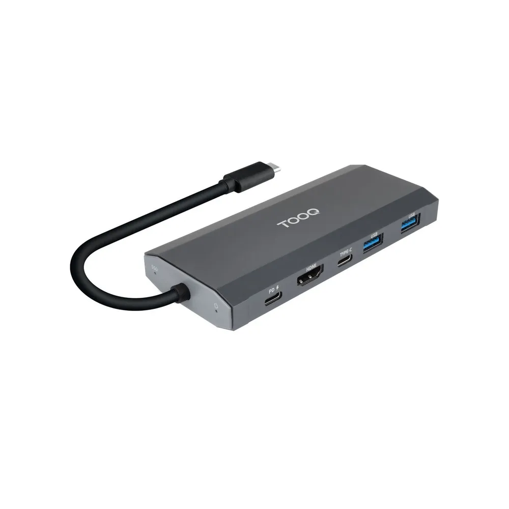 Caixa SSD com HUB Tooq TQE-2241G M.2 NGFF/NVMe USB3.2 Gen 2