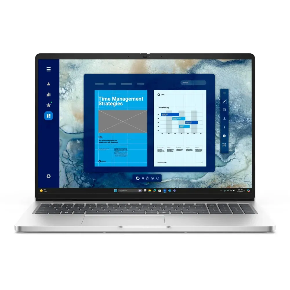 Portátil Dell Pro 16 PC16250 16" U7-255U SSD 1TB/32GB Intel Graphics W11P