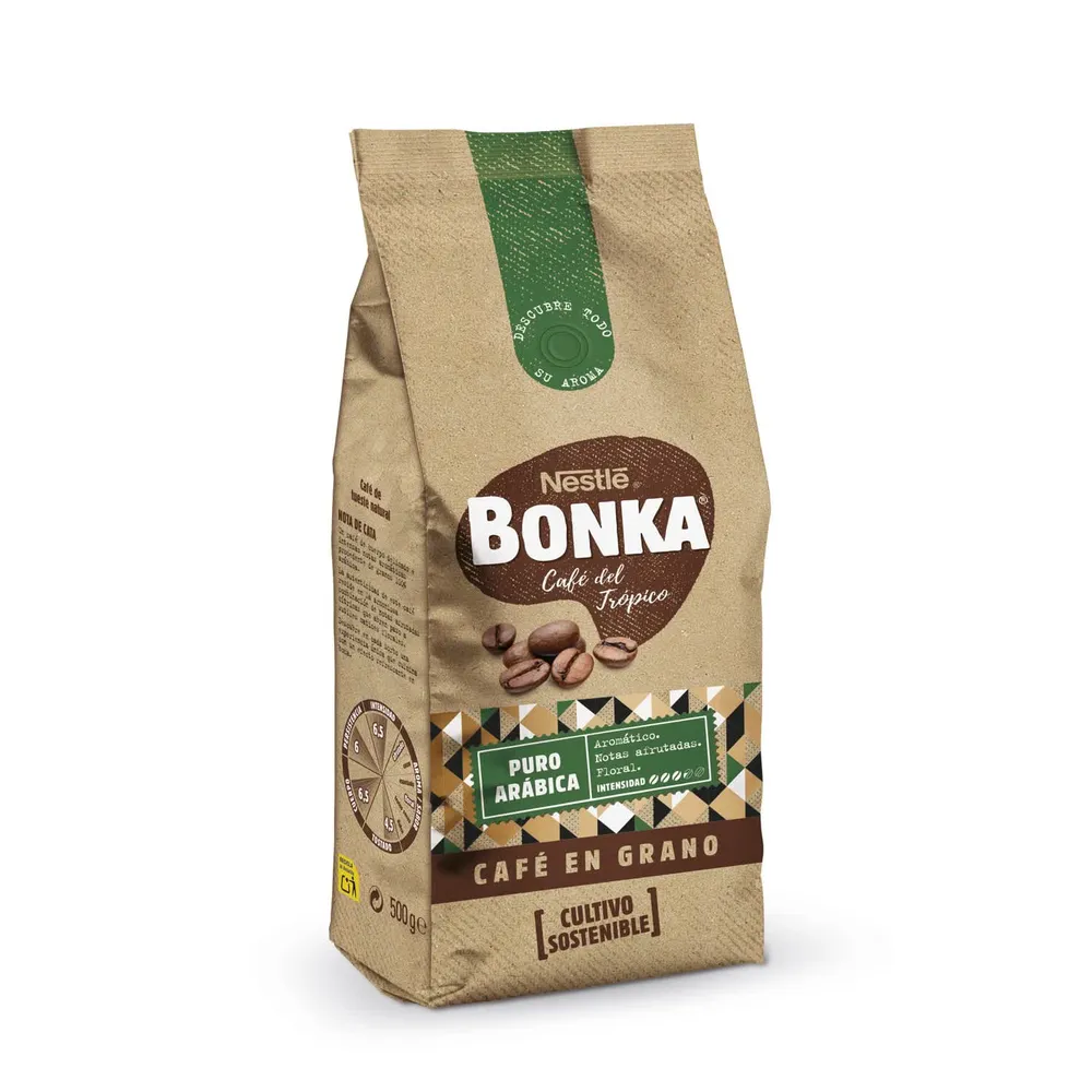 Café Em Grão Bonka 12487840, 500Gr Arábica