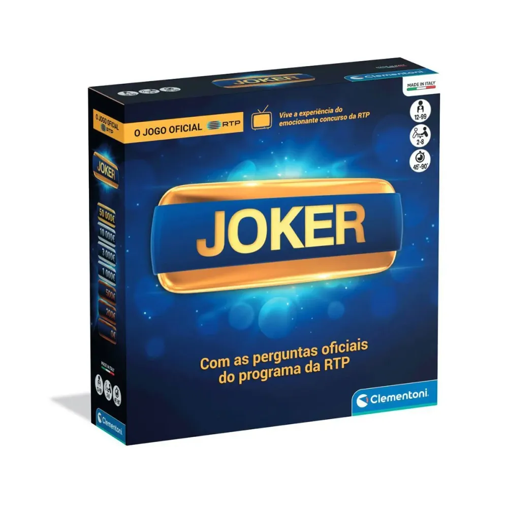 Jogo de Tabuleiro Clementoni Joker - Nova Edição