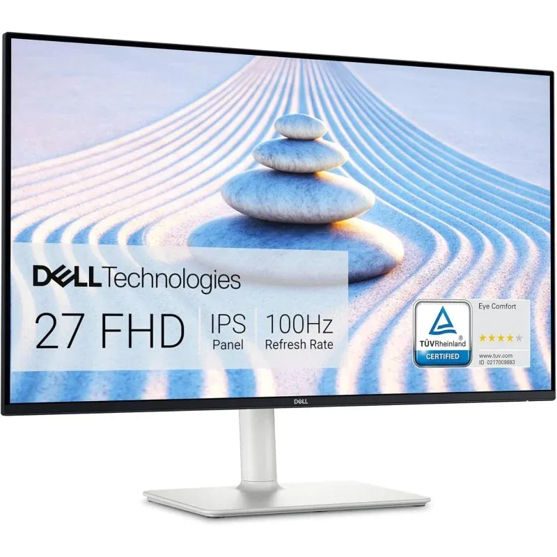 Dell S2725HS 27" LED IPS FullHD 100Hz com Altifalantes e Altura Ajustável