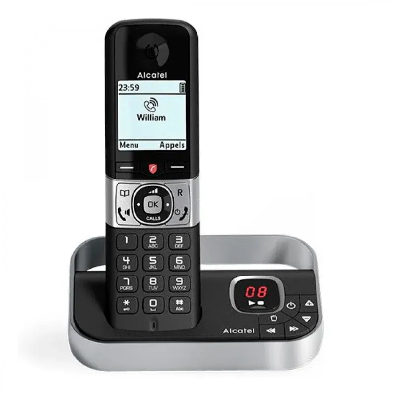 DECT F890 VOICE FR BLACK SCALLBLOCK