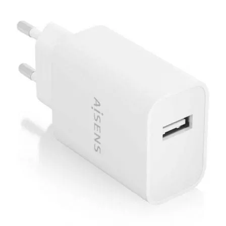 Carregador USB 5V/2A 10W (Branco) - AISENS