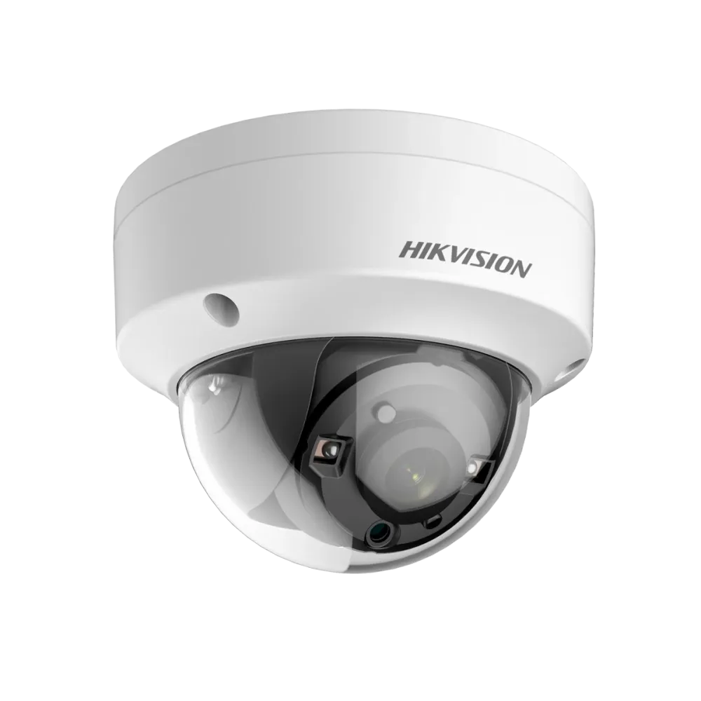 Câmara de Segurança Hikvision Pro Dome 5MP 2.8mm Exterior IP67 - DS-2CE57H8T-VPITF(2.8mm)