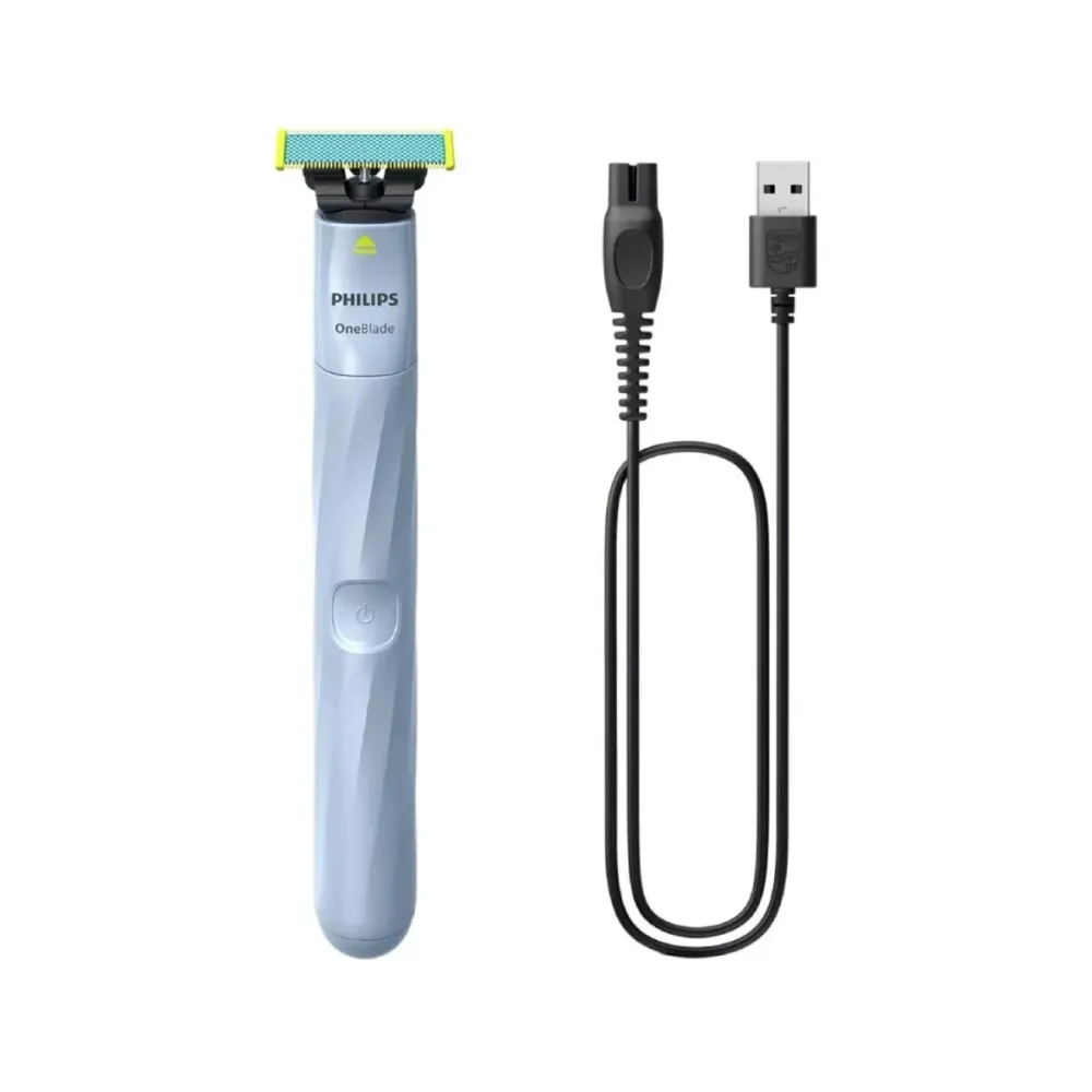 Aparador de Barba Philips Oneblade QP1324/20 Azul