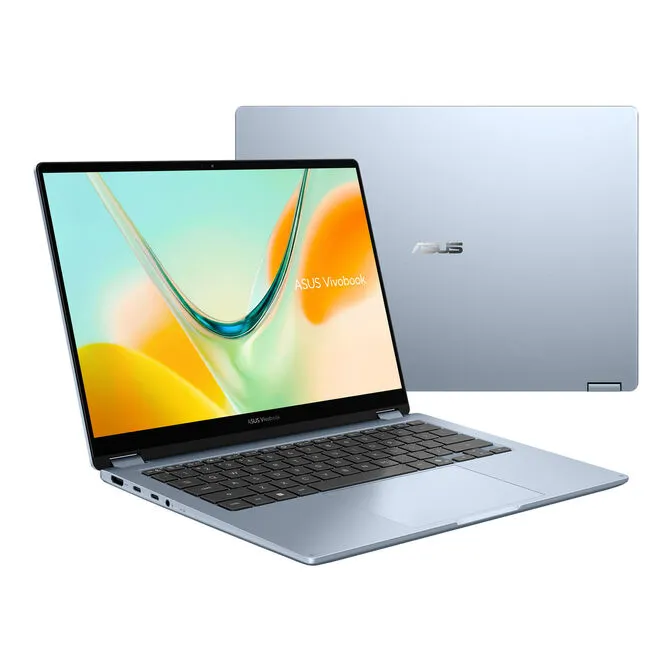 Portátil ASUS Vivobook S14 Flip OLED TP5408QA-X1PBOHDAB01 14" Snapdragon X  X1 26 100 8GB 512GBB Adreno Graphics WUXGA OLED W11 (sem carregador)
