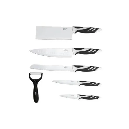 Conjunto 6 Facas Cecotec Swiss Chef Branco