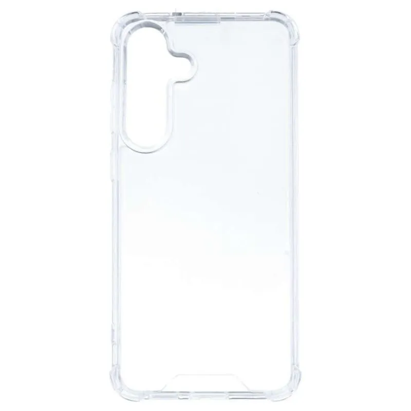 Funda para móvel Reforçada Transparente Silicone TPU Esquinas Elevadas para Samsung Galaxy S25 FE
