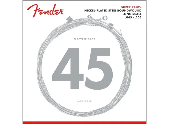 Fender Jogo de Cordas 7250M para Baixo