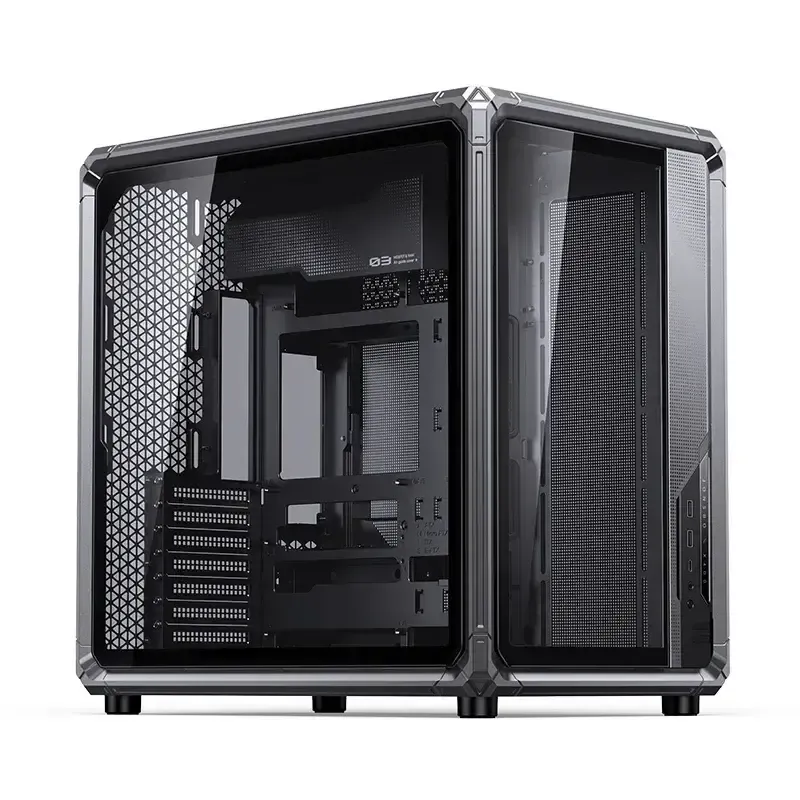 Caixa ATX Jonsbo X400 Tempered Glass Curvo Cinzenta