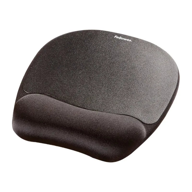 Tapete de Rato Preto com Apoio de Pulso Memory Foam Fellowes