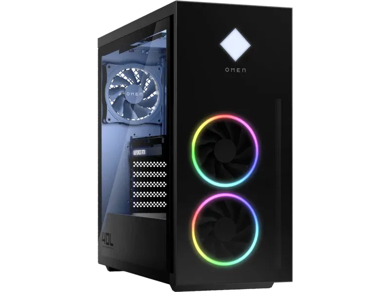 Computador HP OMEN 40L - Ryzen 9 7900 / 32GB RAM / 1TB SSD / RTX 4060 TI / Windows 11 - GT21-1018np