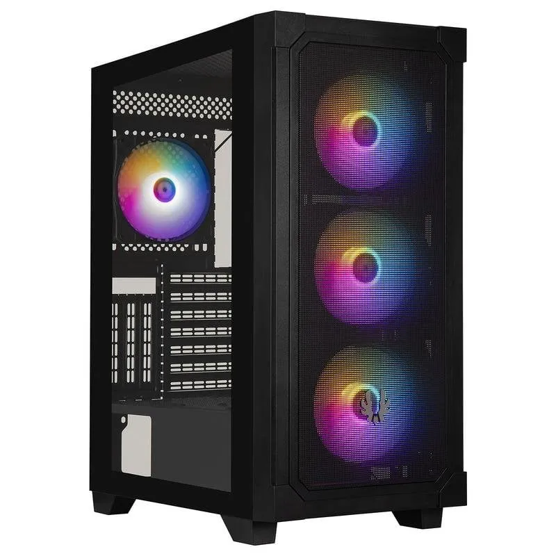 Caixa de Computador Caixa BitFenix Graph BFC-GRF-300-KKGSK-4A Vidro Temperado 4 Ventoinhas RGB