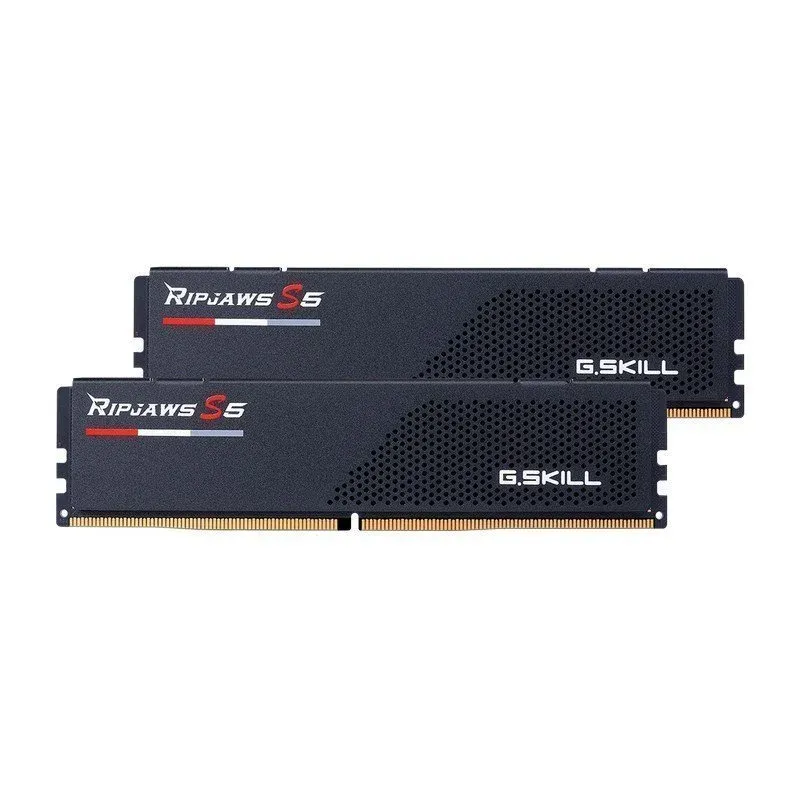 Memória RAM G.Skill Ripjaws S5 DDR5 6000MHz 32GB 2x16GB CL32 Pretas