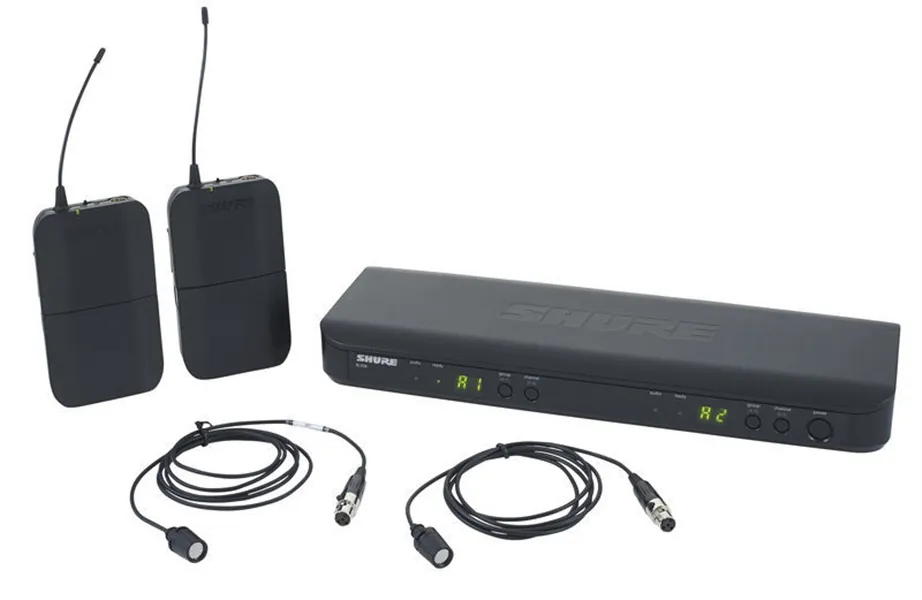 Mic. s/Fios Lapela Shure Combo BLX188E/CVL-H8E