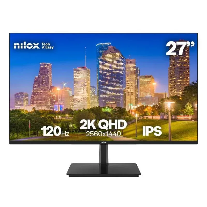 Monitor Nilox NXM272K1204 27" Quad HD 120Hz IPS 4ms VESA HDMI DP