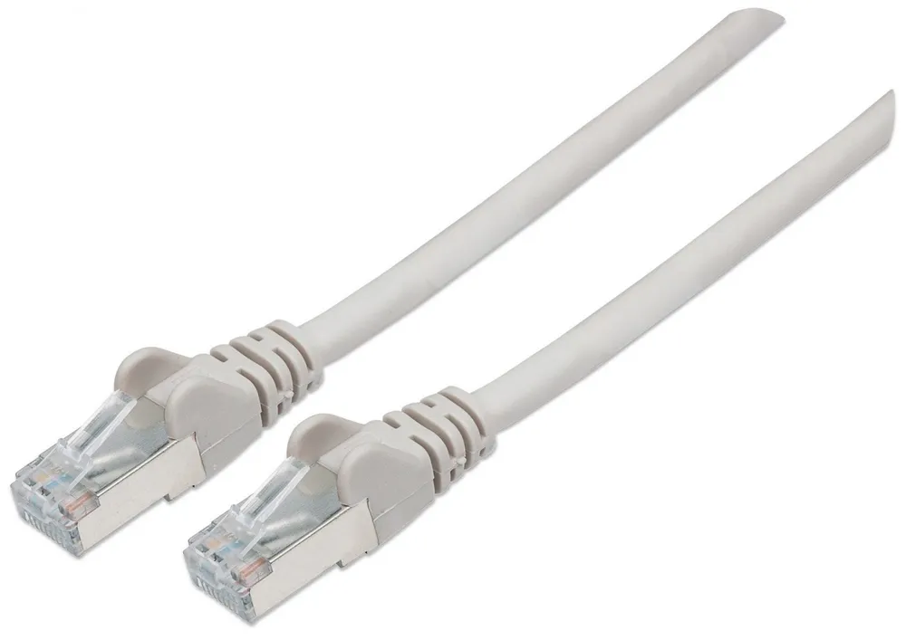 Intellinet 30m Cat6 SFTP cabo de rede Cinzento S/FTP (S-STP) 733328
