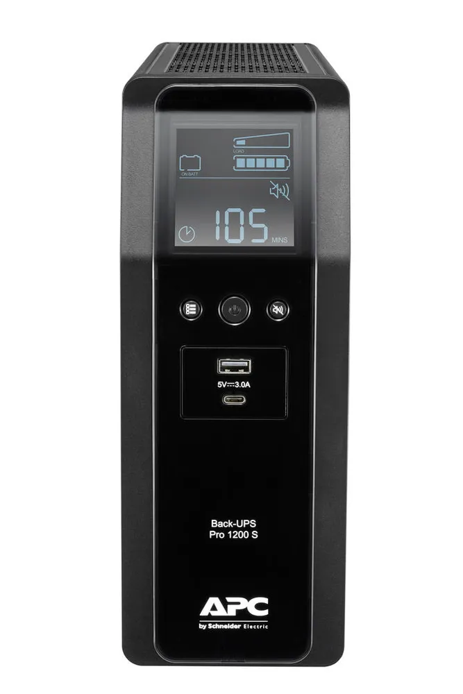 UPS APC Back-UPS Pro BR 1200VA Sinewave 8 Tomadas AVR LCD
