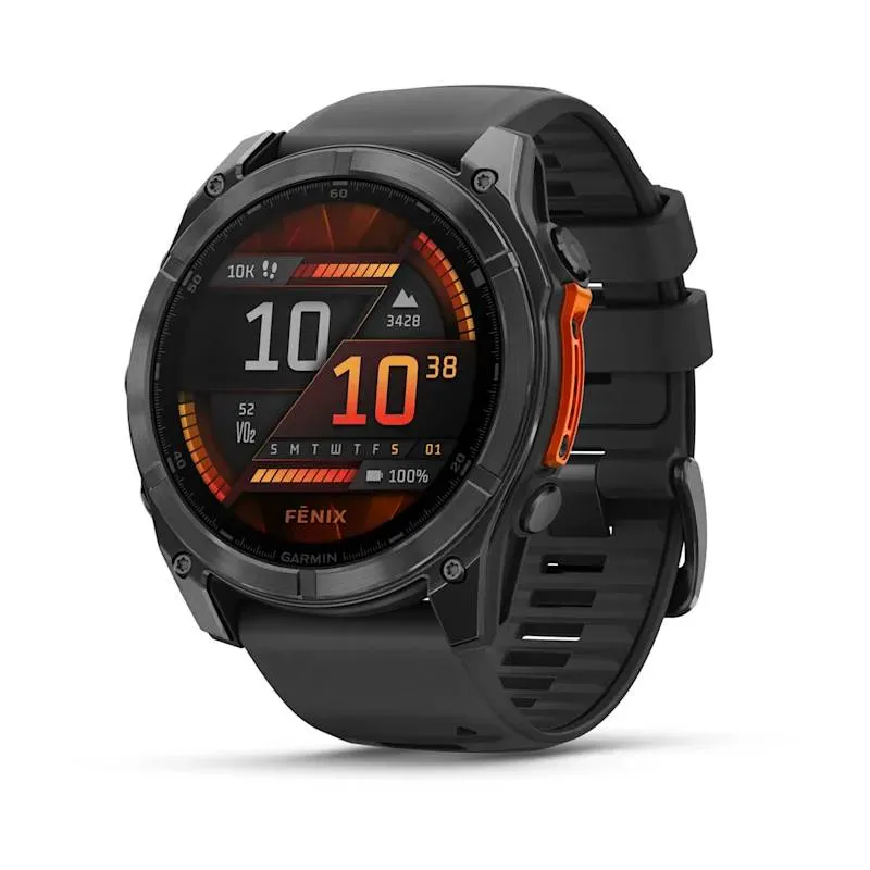 Smartwatch Garmin Fenix 8 AMOLED Sapphire 51mm Cinzento