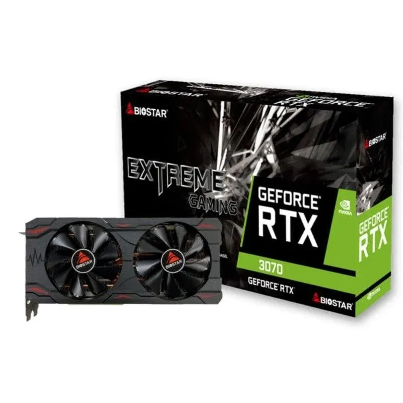Placa gráfica Biostar GeForce RTX 3070 8GB GDDR6