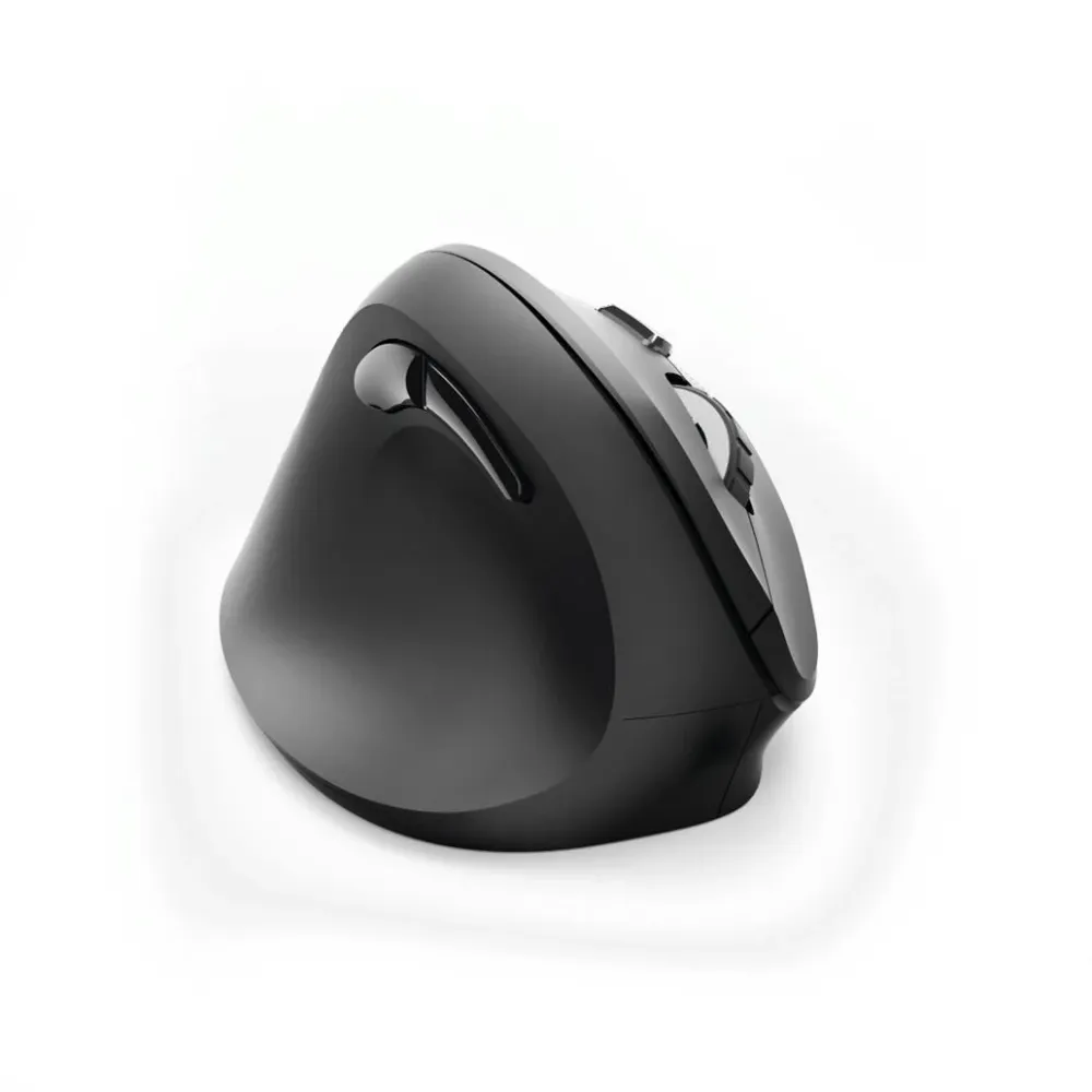 Rato HAMA Sem Fio Ergonomico, Mão esquerda , EMC-500, Preto