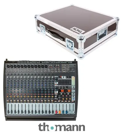 Behringer PMP 6000 Case Bundle