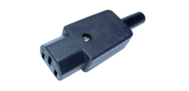 Conector de alimentação CA IEC 60320 C13 fêmea - S-327
