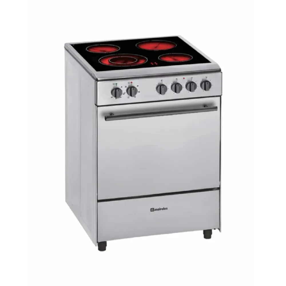 Fogão Elétrico Meireles E605X 55L 4 Zonas Inox