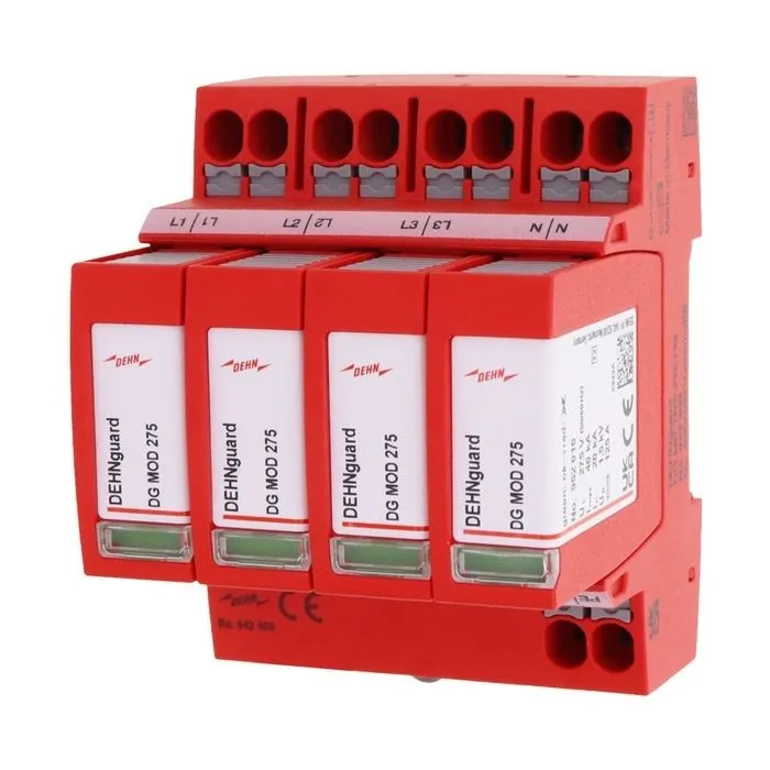 Limitador de Sobretensão AC DEHN TIPO 2 DG SMP TNS 275 3FAZ 942402