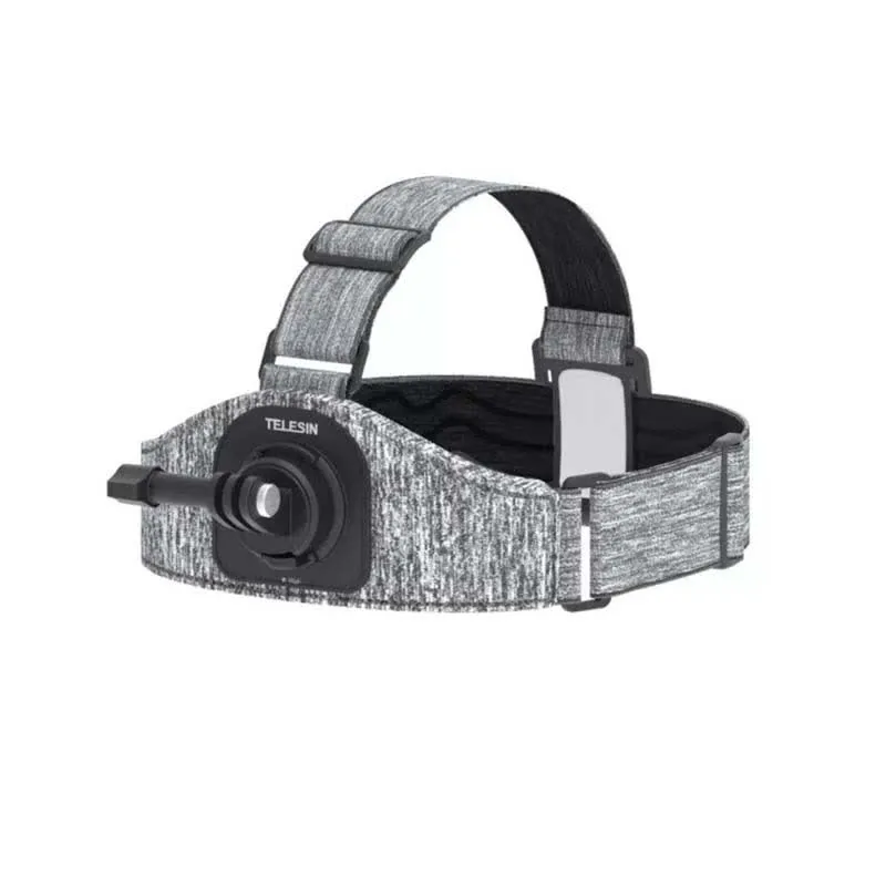 Telesin Bandana com dois suportes para câmera esportiva GP-HMS-T06