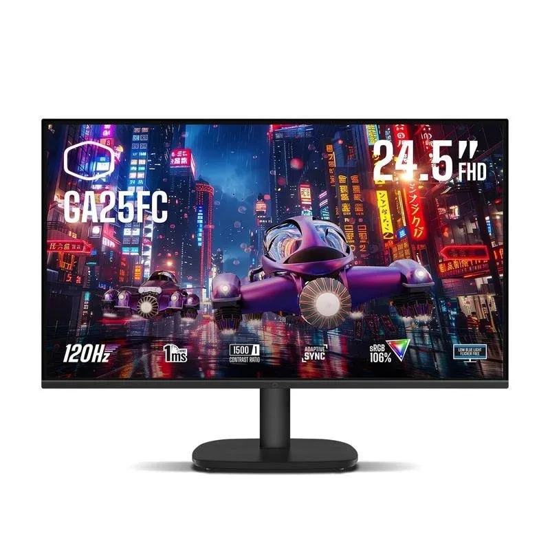 Monitor Cooler Master GA25FC 24.5" FullHD 120Hz IPS 1ms VESA