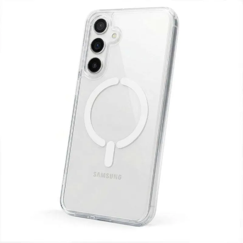 Funda para móvel Transparente Compatível com MagSafe Policarbonato para Samsung Galaxy A05s