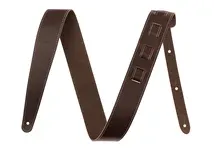 Correia Fender 2" Essentials Leather Strap Brown