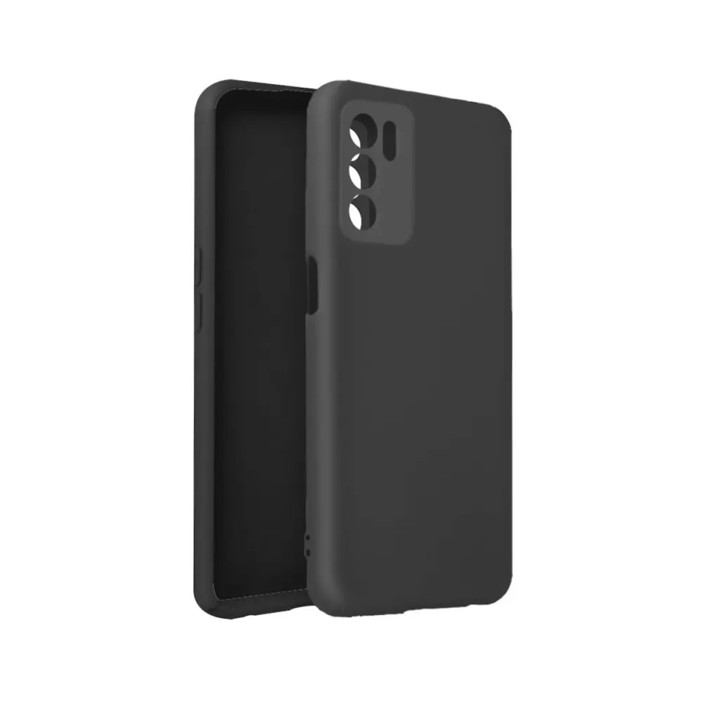 Capa Silicone Oppo A16/A16S Preta