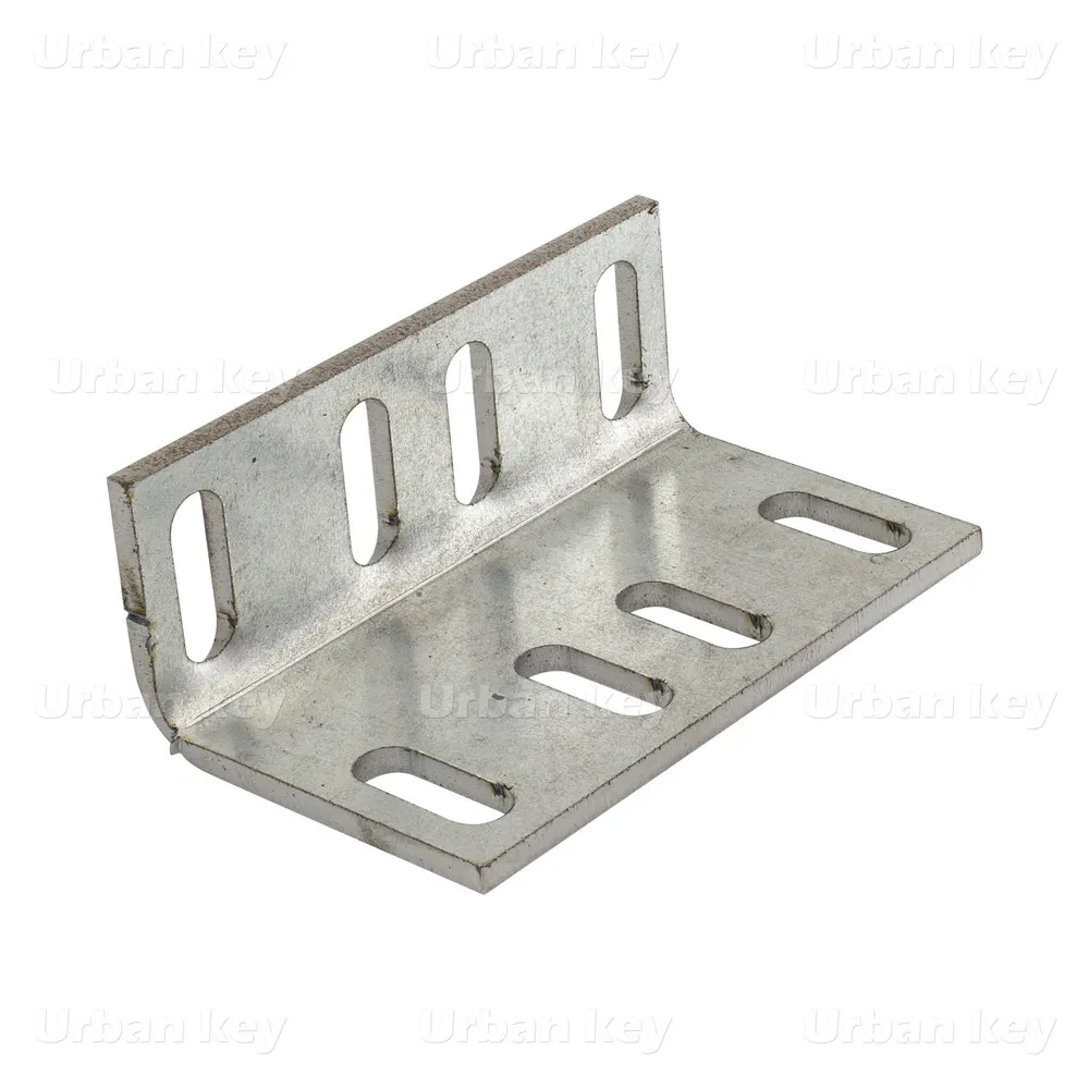 Suporte Em Chapa Galvanizada Com 4Mm De Espessura Para Cremalheira De Ferro - SUP_CREM_2UK