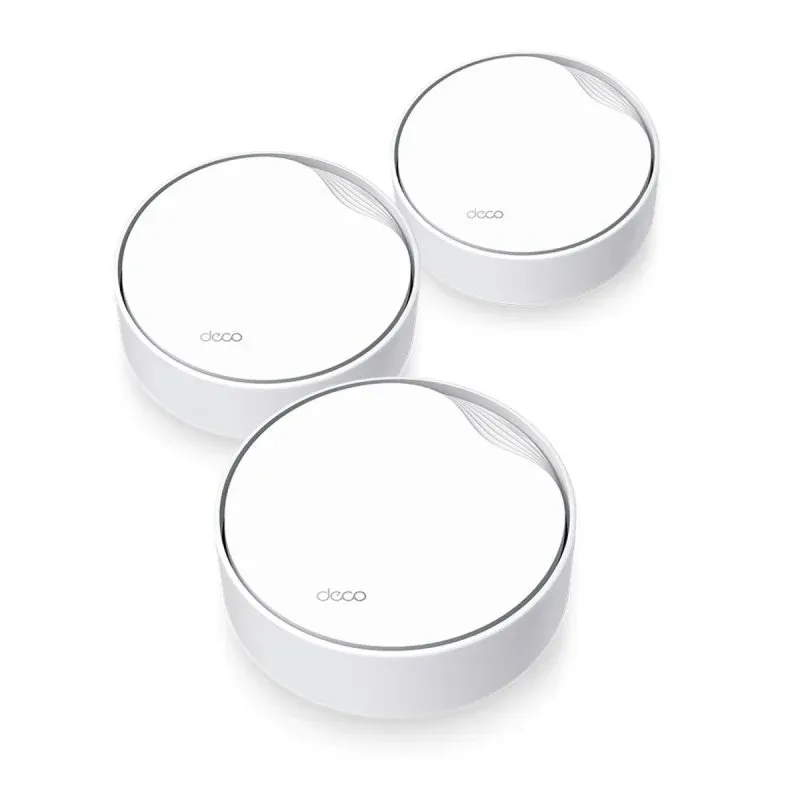 WiFi Mesh TP-Link 3 Nodos 2402 Mbps 600 m² PoE Controlo Parental