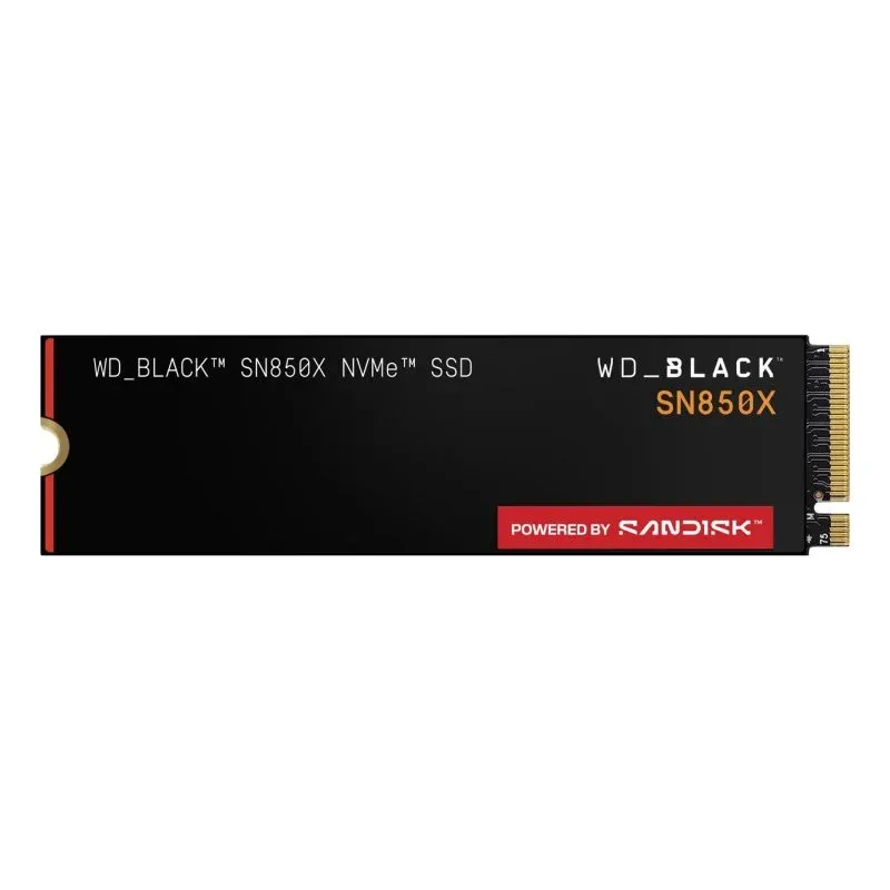 Disco Rígido Disco Duro WD Black SN850X 4TB SSD M.2 7300MB/s com Dissipador