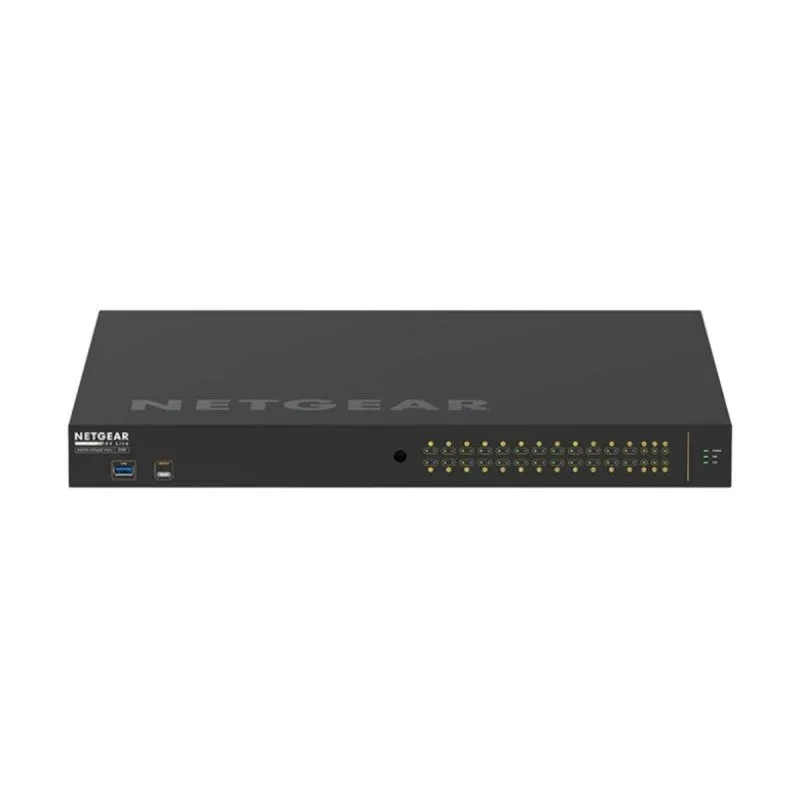 NETGEAR M4250-26G4XF-PoE+ Switch Rack 1U 24x RJ-45 Gigabit, 4x SFP+, 45W PoE+, ARM