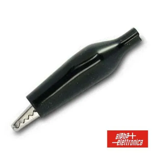 Pinça Crocodilo 58mm Isolada Preta
