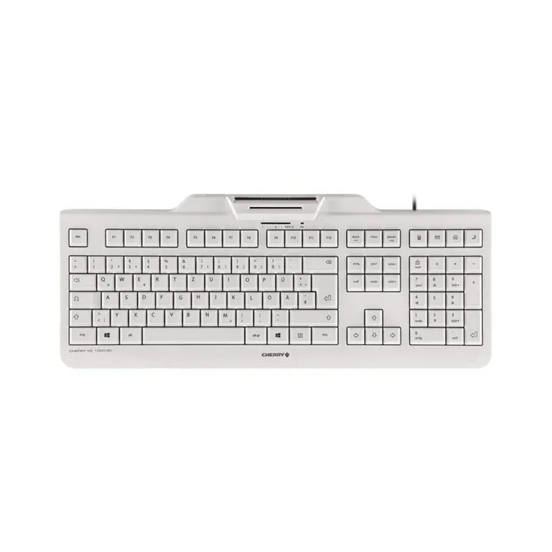 Cherry KC 1000 SC Teclado com Leitor de Dni Branco
