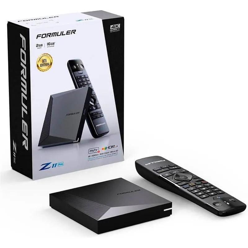 Box IPTV Android OTT Formuler Z11 Pro BT1 Edition 2GB/16GB 4K 2160p MYTVOnline3