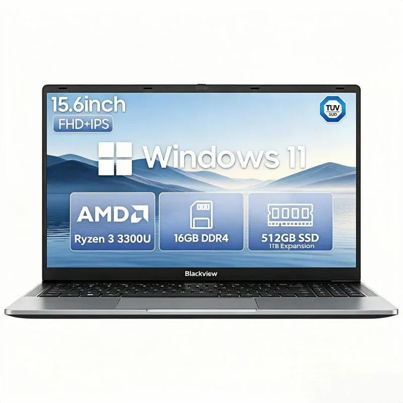 Portátil Blackview AceBook 6 15.6" AMD Ryzen 3 3300U 16GB 512GB SSD Vega 6 Windows 11