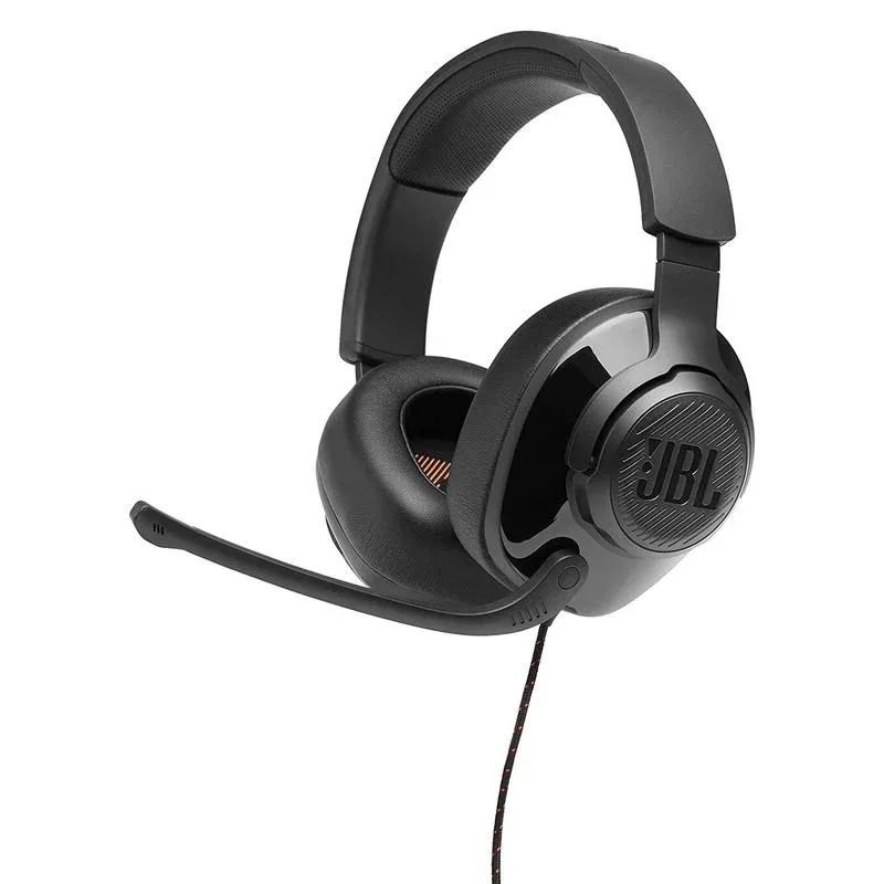 JBL Quantum 200 Headsets Gaming Multiplataforma Pretos