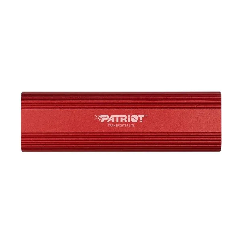 Disco Duro Patriot Transporter Lite 512GB SSD USB-C 1000MB/s Alumínio Vermelho
