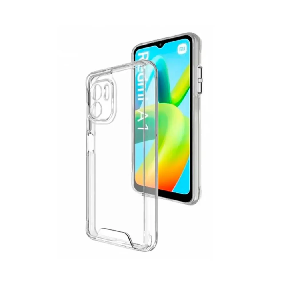 Capa Silicone Reforçado Xiaomi Redmi A1 Plus/A2 Plus Transparente