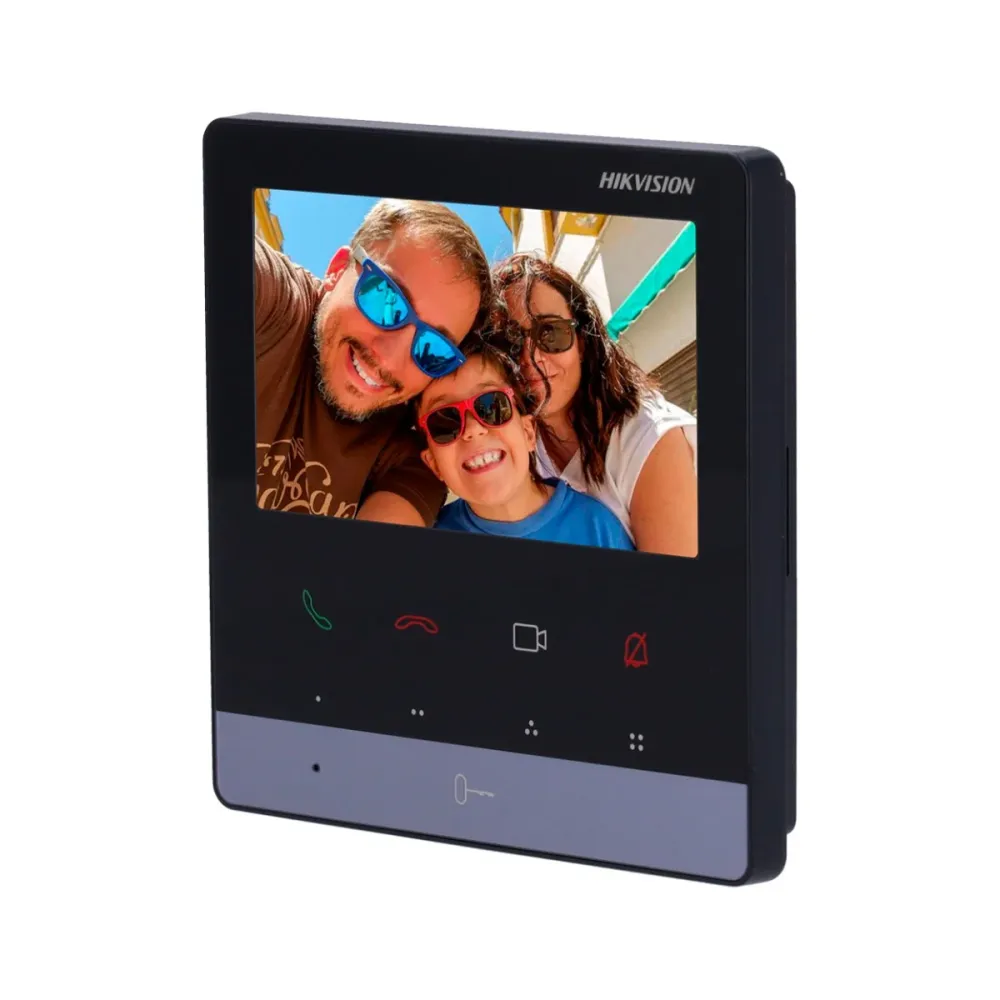 Monitor para Video Porteiro Hikvision 4.3" TCP/IP - DS-KH6100-E1